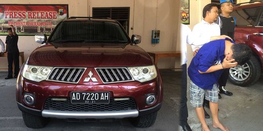 Pajero milik permaisuri Raja Surakarta dicuri adiknya sendiri