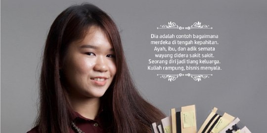 Kisah inspiratif Vivi Leonita, merdeka di tengah kepahitan