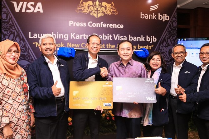 bank bjb launching kartu atm visa