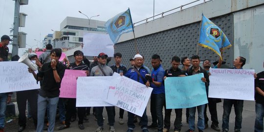 'Jurnalis profesi terpuji, jangan hina kami dong'
