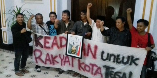 Ganjar berulang kali bilang birokrasi Pemkot Tegal tak sehat