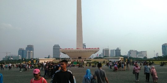 Libur panjang peringati Idul Adha, 5.000 warga kunjungi Monas