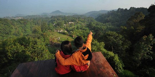 Menikmati beragam spot pemandangan alam Gunung Salak