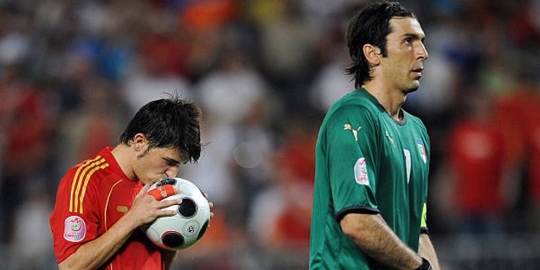 Buffon tentang kembalinya David Villa