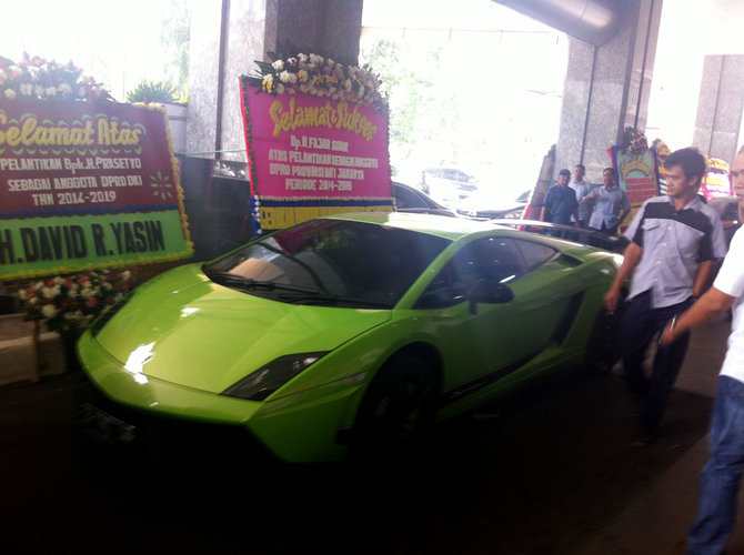 lamborghini lulung tanah abang