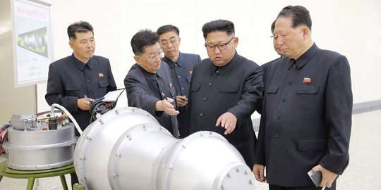 Uji coba senjata nuklir Korea Utara tercatat oleh sensor seismik BMKG