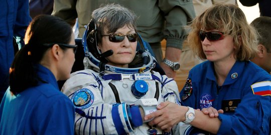 Ini Peggy Whitson, astronaut AS paling lama tinggal di luar angkasa