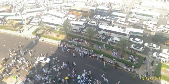 Puncak haji, taksi di Makkah tarifnya selangit