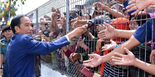 Jokowi minta Projo tak ikut-ikutan sebar kebencian seperti Saracen