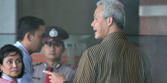 Diperiksa KPK, Ganjar sebut hanya dikonfirmasi soal BAP