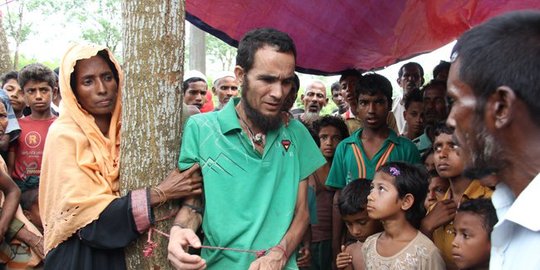 Kisah pengungsi Rohingya jalan kaki 175 kilometer dan hanya makan daun