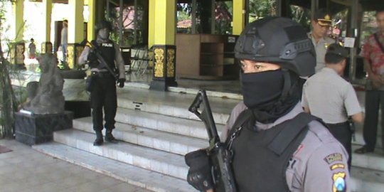 Krisis Rohingya, Maha Vihara Majapahit di Trowulan Mojokerto dijaga ketat polisi