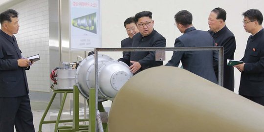 China ketar-ketir dengan uji bom hidrogen Korea Utara