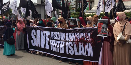 Mahasiswa Medan desak pemerintah aksi nyata selamatkan muslim Rohingya