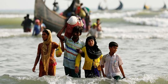 Ini foto palsu korban Rohingya yang bikin Aung San Suu Kyi kesal kepada Erdogan