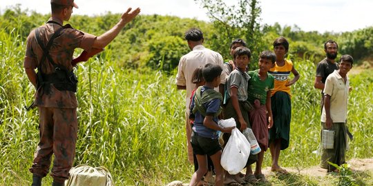 Injak ranjau di perbatasan, kaki bocah pengungsi Rohingya hancur lebur