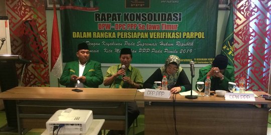 Di Pilgub Jatim, arah politik PPP kubu Djan Faridz terserah PDIP