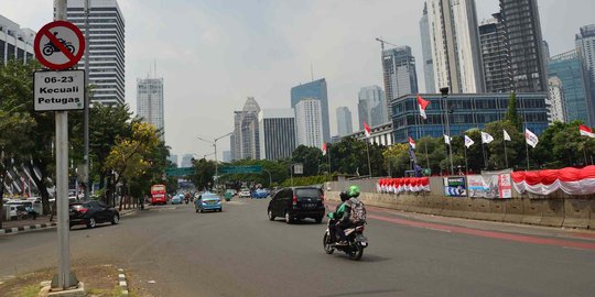 Ini penyebab larangan sepeda motor lewat Sudirman dibatalkan