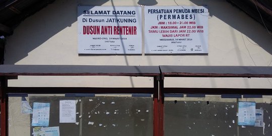 Mengenal dusun antirentenir di Gunungkidul