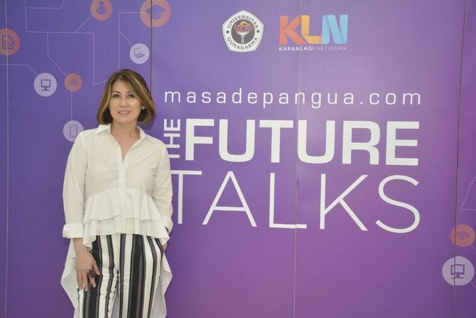 pakar grooming yuliana f hartanto berikan motivasi kepada mahasiswa gunadarma