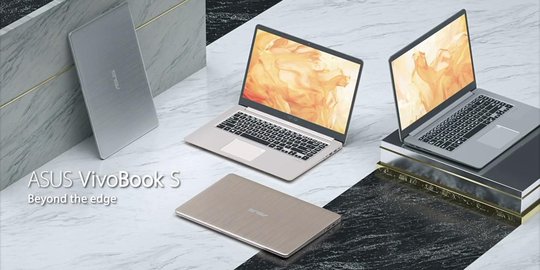 ASUS VivoBook S15, notebook 15 inci yang usung layar bezel-less