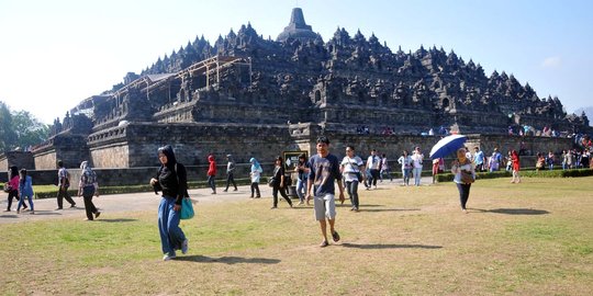 Pengelola kaget Borobudur dibanjiri wisatawan asing saat ada aksi bela Rohingya