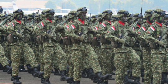 Lagi asyik 'ngelem', bocah SD di Banjarmasin ditangkap pasukan TNI