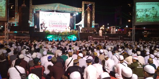 Ribuan warga Palembang ikuti tabligh akbar selamatkan Rohingya
