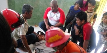 Dibakar pria diduga gila, empat rumah di Balikpapan hangus