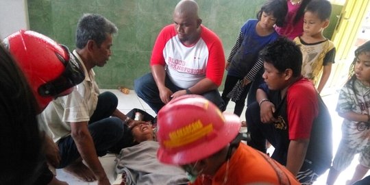Dibakar pria diduga gila, empat rumah di Balikpapan hangus