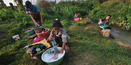 3,9 juta rakyat Indonesia terdampak kekeringan, butuh air bersih