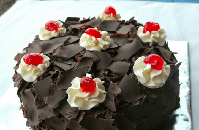  Hiasan  Cake Dari Coklat