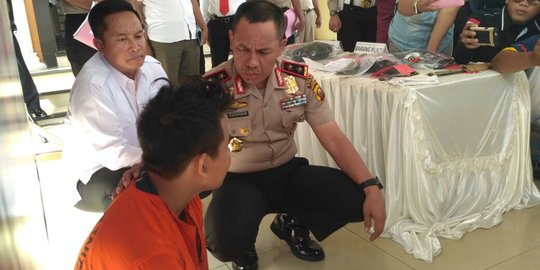 Melawan saat ditangkap, satu pembunuh driver taksi online ditembak