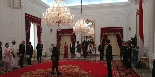 9 Duta besar terima surat kepercayaan tugas dari Presiden Jokowi