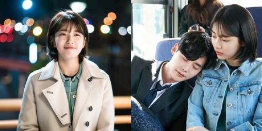 Fresh foto Suzy rambut  pendek  untuk drama baru dirilis 