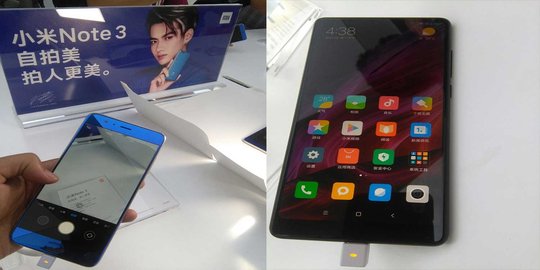 Merias wajah pakai Xiaomi Mi Note 3, 'reinkarnasi' Mi 6
