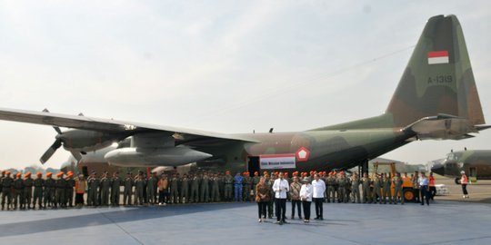 Jokowi kirim bantuan untuk Rohingya dengan 4 pesawat Hercules