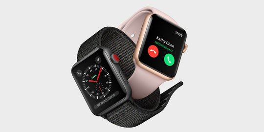 Apple Watch Series 3: makin canggih serta dilengkapi koneksi LTE!