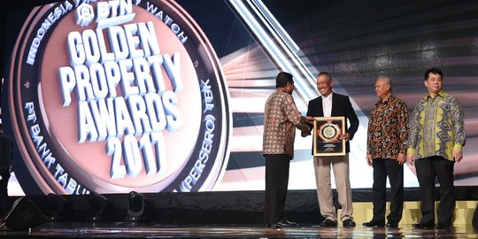 Paramount Land raih penghargaan di ajang BTN Golden Property Awards 2017