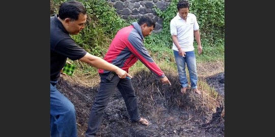 Suweta tewas tersambar api saat bakar lahan di Desa Gubug