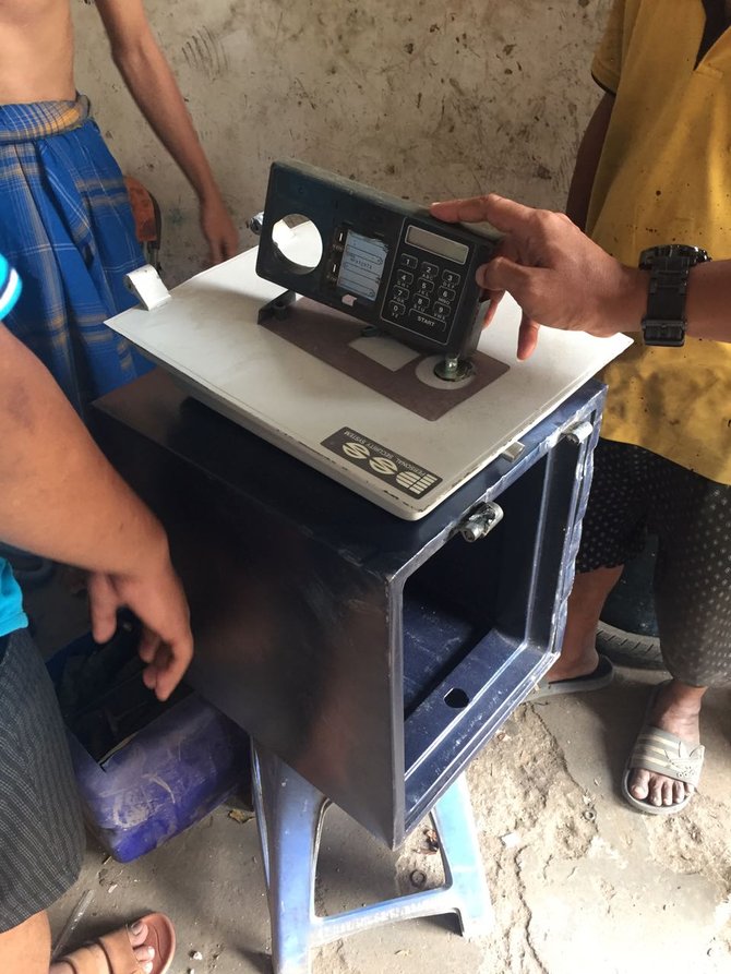 brankas milik pasutri di benhil ditemukan