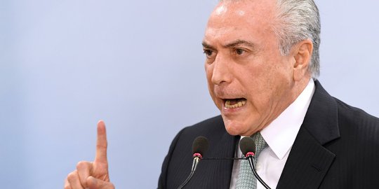 Presiden Brasil jadi tersangka pemerasan