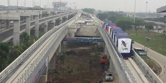 Kereta tanpa awak Bandara Cengkareng baru beroperasi di jam tertentu