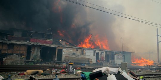 1.200 rumah hangus akibat kebakaran di belakang Hotel Alexis