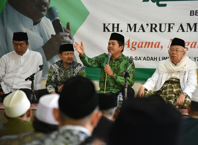 dedi mulyadi menjadi pembicara dalam kegiatan halaqah kebangsaan pcnu kabupaten garut di pesantren as sarsquoadah limbangan garut jawa barat