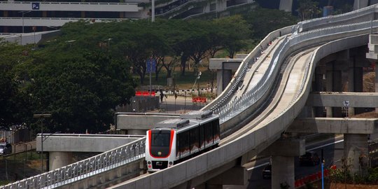 Skytrain di Bandara Soekarno-Hatta resmi beroperasi