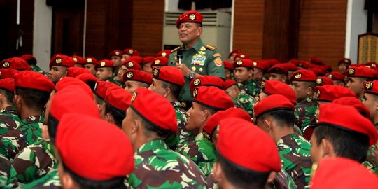 Didampingi 3 kepala staf, Panglima TNI ziarah ke makam Bung Karno