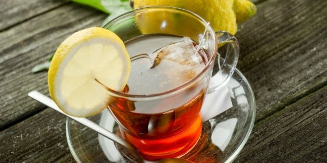 Ini yang terjadi pada tubuhmu jika minum  lemon tea tiap  