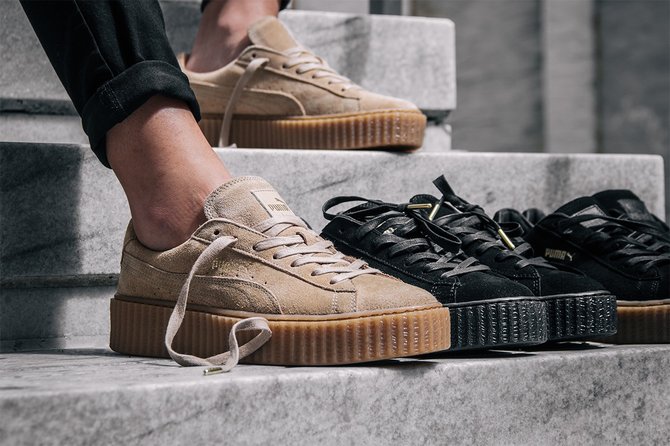 koleksi sepatu fenty x puma