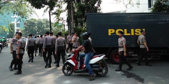 2 Hari pascapengepungan, 1.200 personel polisi masih disiagakan di YLBHI